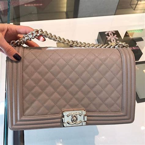 chanel boy bag new collection 2018|Chanel boy bag beige.